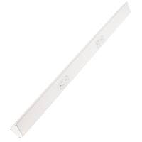 Task Lighting 36" 20 amp 120 volt White 2 Duplex Receptacle Under Cabinet Power Strip